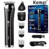 Kemei electric shaver KM-1418 dry battery hair clipper 3 in 1 electric shaver nose hair trimmer electric hair clipper