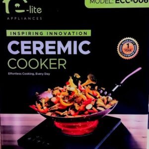 E-LITE CERAMIC COOKER ECC-006 1 YEAR WARRANTY